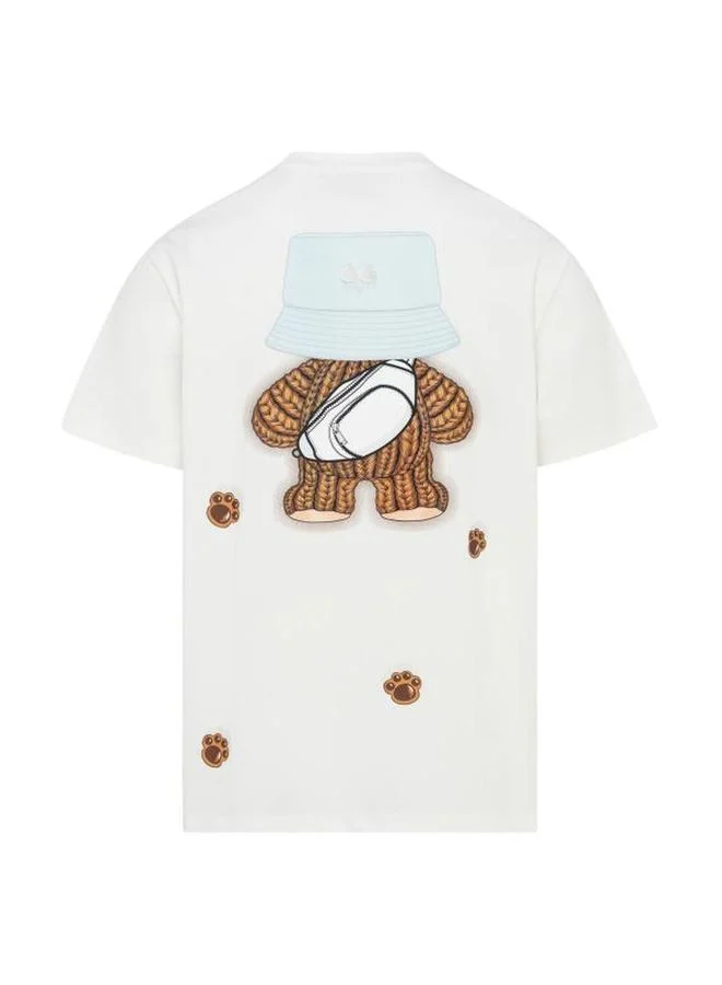 Selene Unisex - Bear Graphic Crew Neck T-Shirt