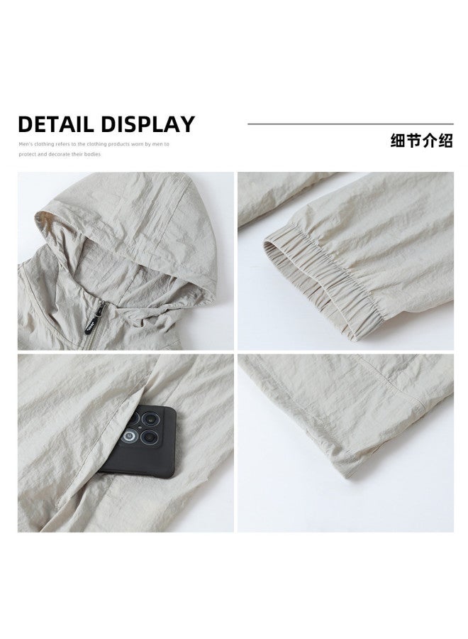 Jeep Upf50+ Sun Protection】summer Lightweight Ice Silk Breathable Kids Sun Protection Jacket With Cooling And Skin-friendly Fabric - Image 4