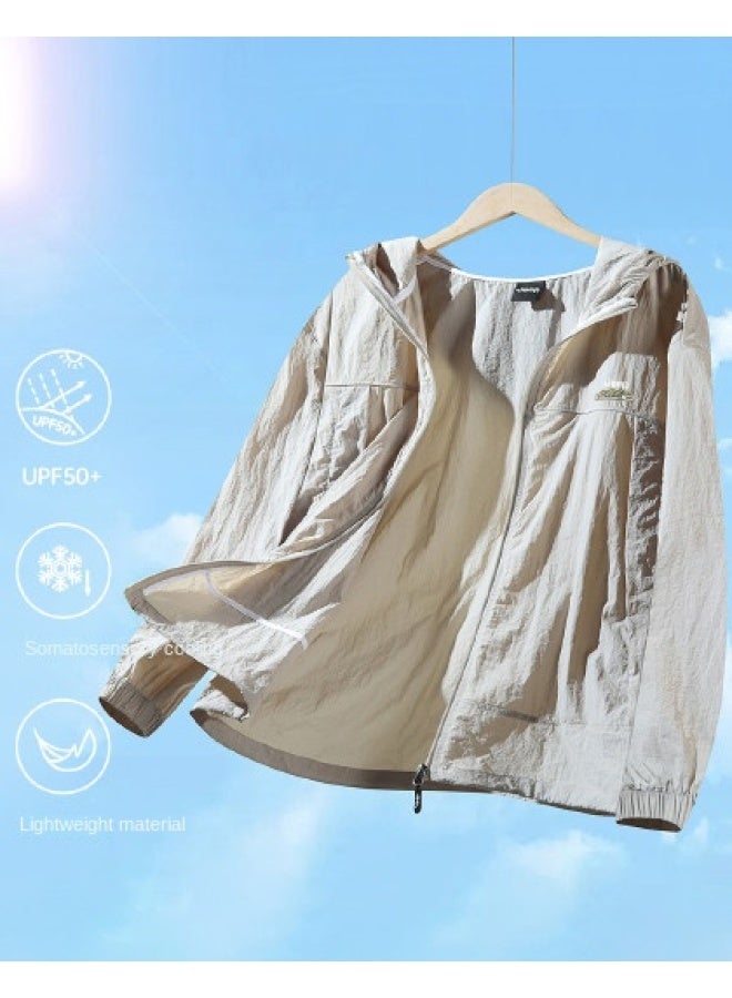 Jeep Upf50+ Sun Protection】summer Lightweight Ice Silk Breathable Kids Sun Protection Jacket With Cooling And Skin-friendly Fabric - Image 5
