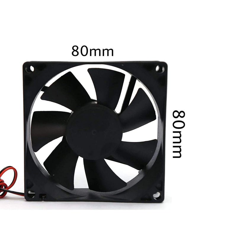 ROBOMALLS ™ DIY Incubator Kit with W1209 Microcontroller for Temperature Monitoring + Bulb Holder + 8020 Fan, 12v 1amp adaptor + Dc Jack + 50mm Tie (pack of 8) - Image 4