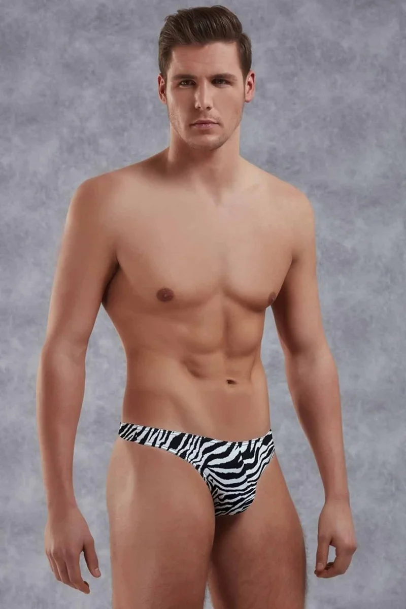 Doreanse Zebra Men's String 1314