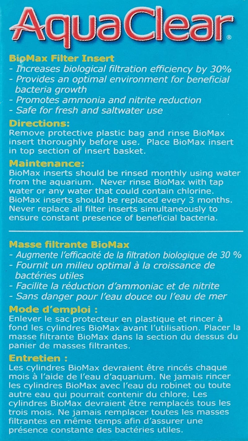 Fluval Aqua Clear AquaClear 20 BioMax, Aquarium Filter Replacement Media, A1370A1 - Image 3
