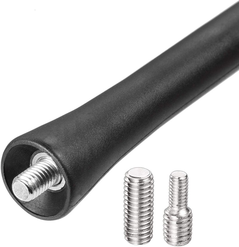 BINGFU Universal Vehicle Roof Mount Rubber Car Antenna Replacement Mast 9inch Vehicle FM AM Stereo Universal Roof Mounted Antennas - Image 5