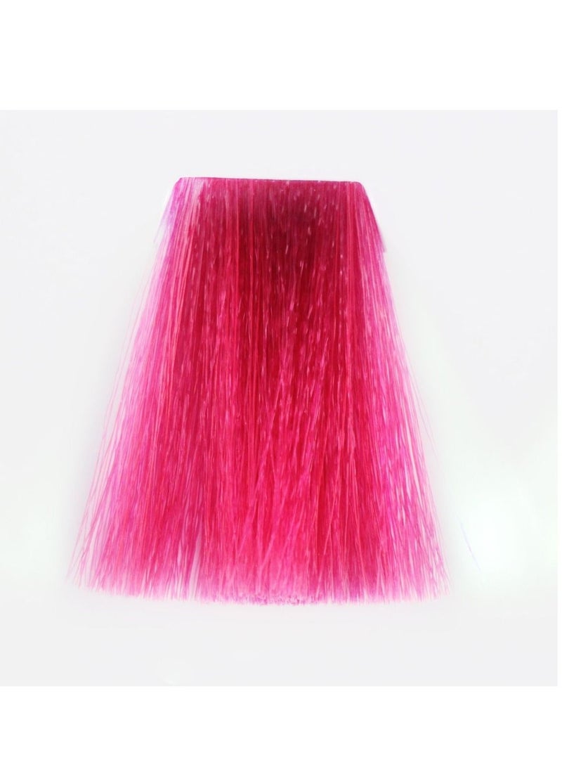 Enercos CrazyRay Fuchsia Hair Color Cream – Long-Lasting Vibrant Shade, 100ml Tube - Image 2