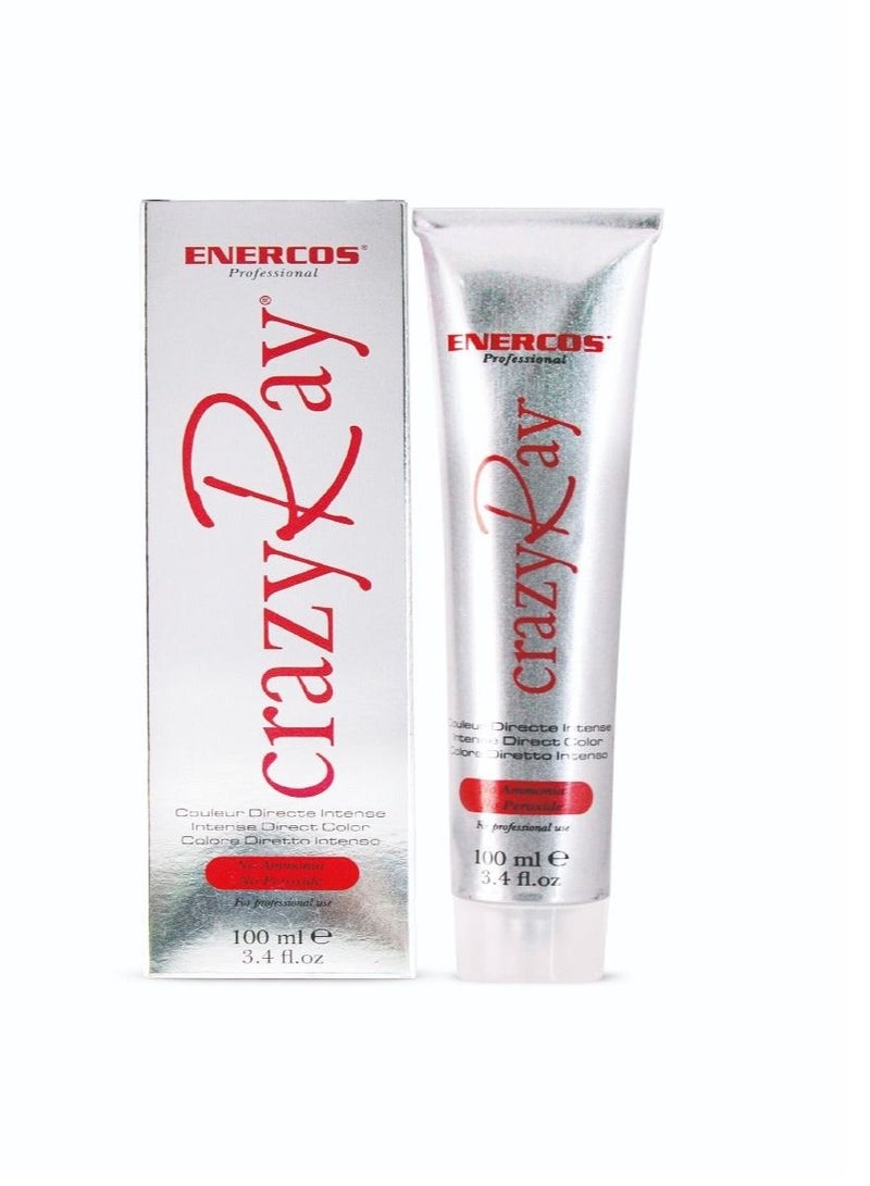 Enercos CrazyRay Fuchsia Hair Color Cream – Long-Lasting Vibrant Shade, 100ml Tube - Image 1