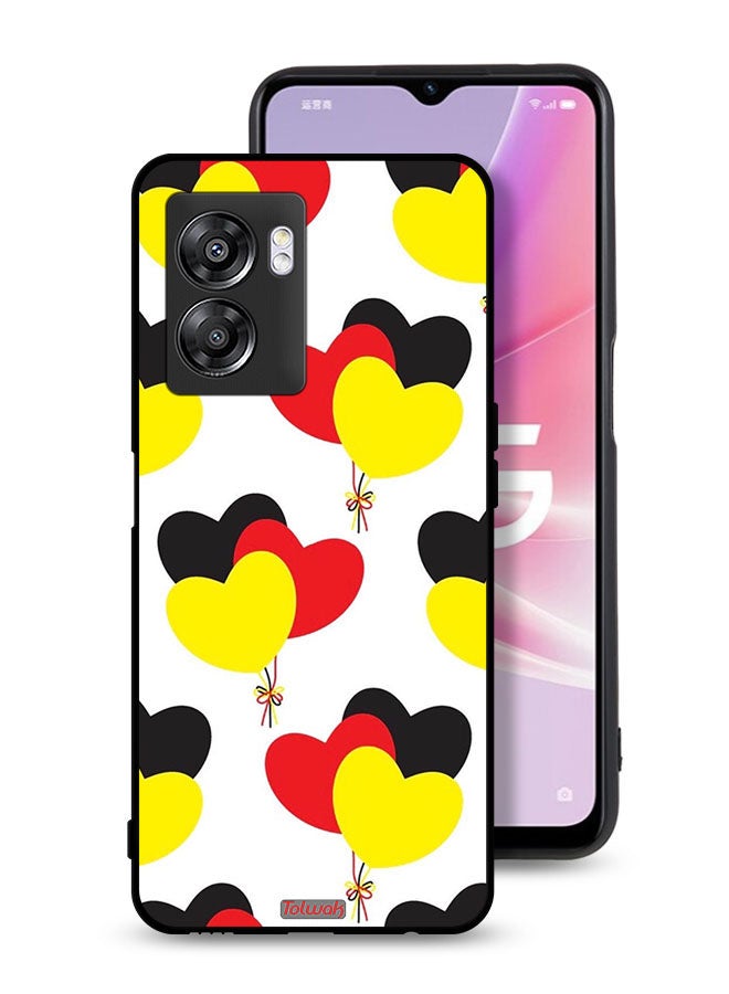 Tolwak OnePlus Nord N300 Protective Case Cover Three Hearts Bunch - Image 1