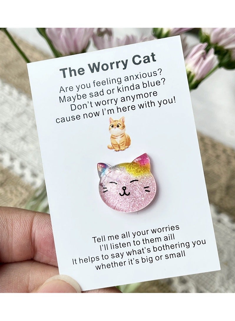 Hug Card Resin Animal Funny Emotional Support Pocket Hug Cards - Image 3