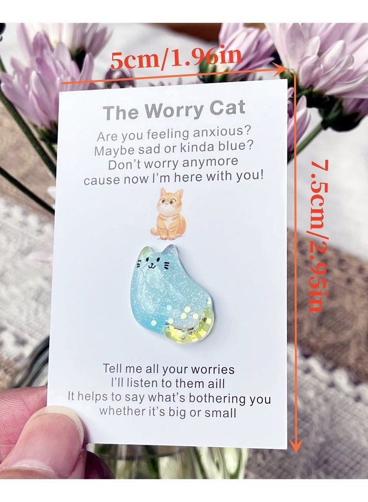 Hug Card Resin Animal Funny Emotional Support Pocket Hug Cards - Image 2