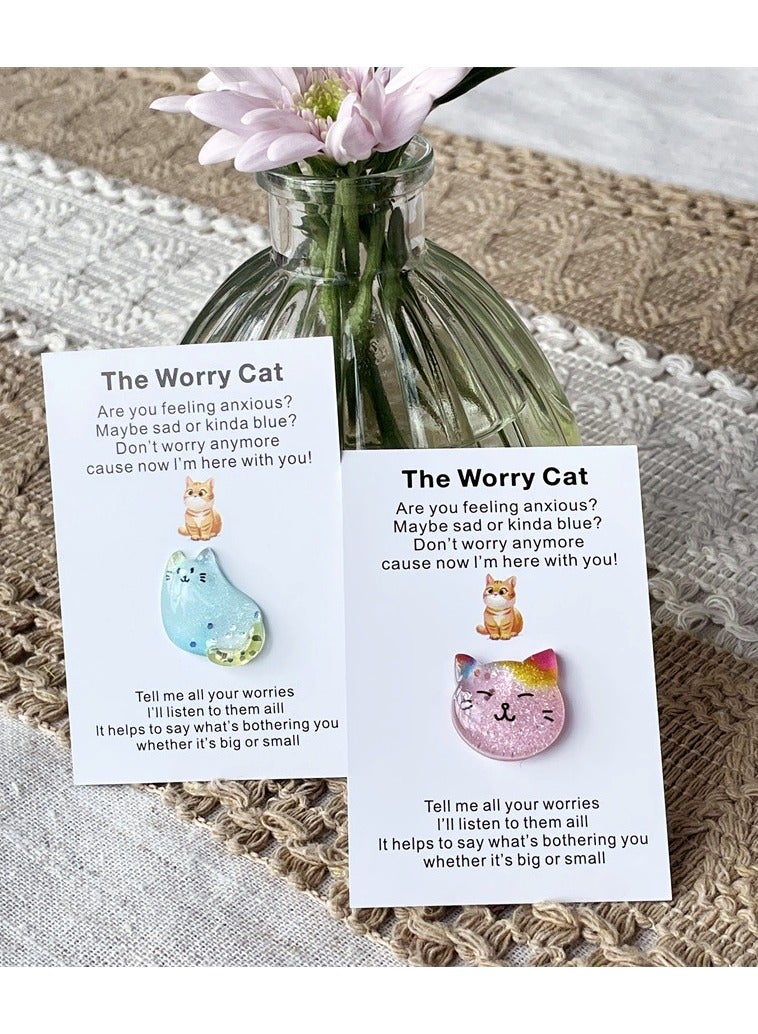 Hug Card Resin Animal Funny Emotional Support Pocket Hug Cards - Image 1