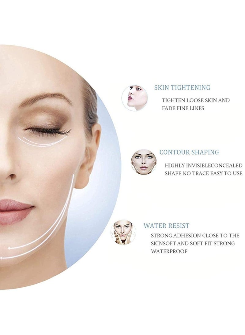 Beauenty 120 PCS Face Lift Tape and Stickers Set for Instant Face, Neck and Eye Lifting Patch, Invisible V-line Facelift Patch Tapes  - Image 3
