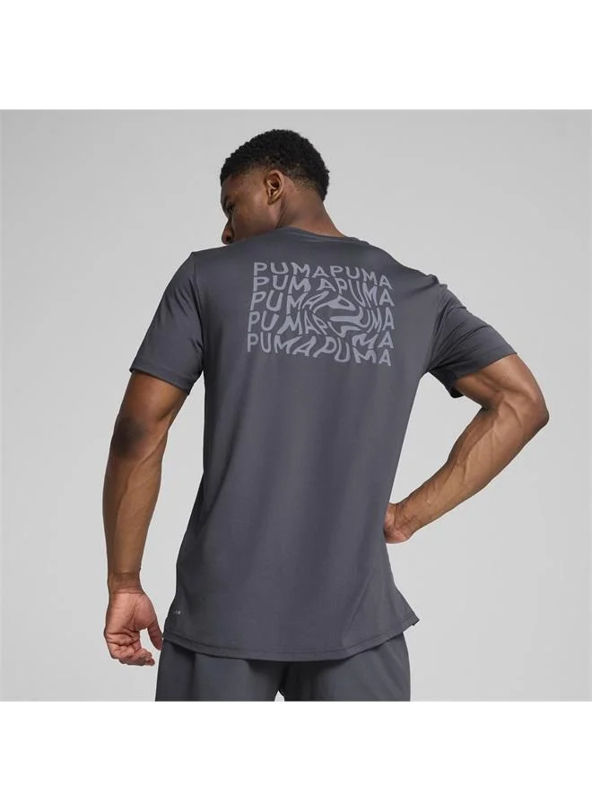 Puma Galactic Gray CLOUDSPUN Soft Branded Tee Men for Men | Best Price UAE