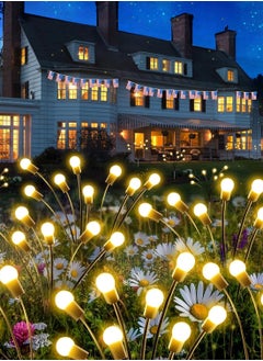 CityRiya-Long Solar Garden Lights Outdoor Decor 16 Pack Waterproof Solar Firework Lights LED Fairy Lights Yard Planter Decorative Solar Powered String Light, Solar Lights for Garden, Wedding, Party  - Image 1
