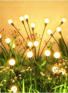 CityRiya-Long Solar Garden Lights Outdoor Decor 16 Pack Waterproof Solar Firework Lights LED Fairy Lights Yard Planter Decorative Solar Powered String Light, Solar Lights for Garden, Wedding, Party  - Image 3