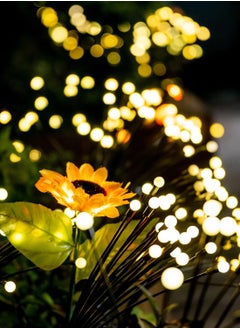 CityRiya-Long Solar Garden Lights Outdoor Decor 16 Pack Waterproof Solar Firework Lights LED Fairy Lights Yard Planter Decorative Solar Powered String Light, Solar Lights for Garden, Wedding, Party  - Image 4