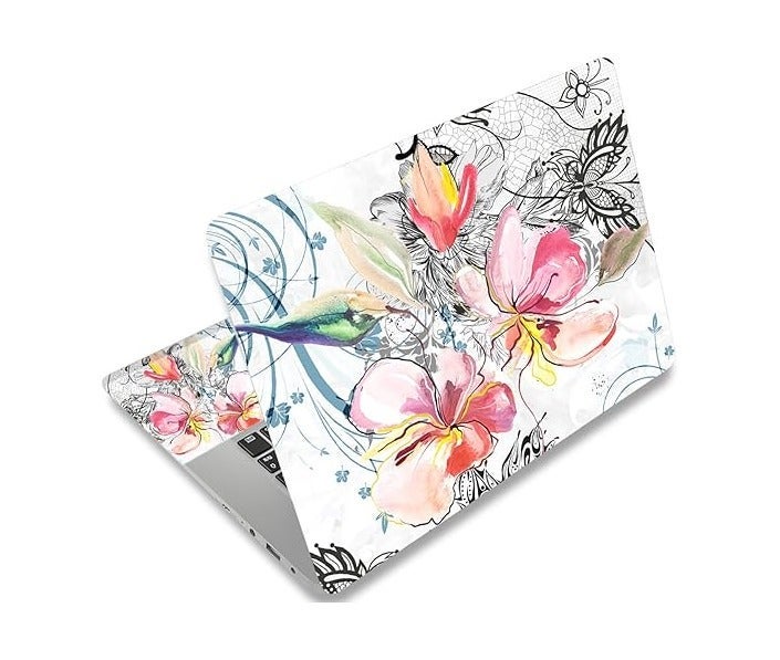 ARS Laptop Skin Sticker Decal for 12"–15.6" Laptops, Waterproof Vinyl Cover Protector for Notebook PC, Removable Decorative Laptop Sticker with Free 2 Wrist Pads, Universal Fit for MacBook, HP, Dell, Lenovo