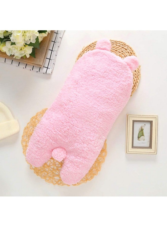 براندون بطانيات أطفال حديثي الولادة مكونة من غطاء بغطاء رأس وكيس نوم للأطفال (3-6 أشهر) وردي، أزرق سماوي، عبوة من قطعتين، بوليستر، لطيفة على البشرة - Image 5