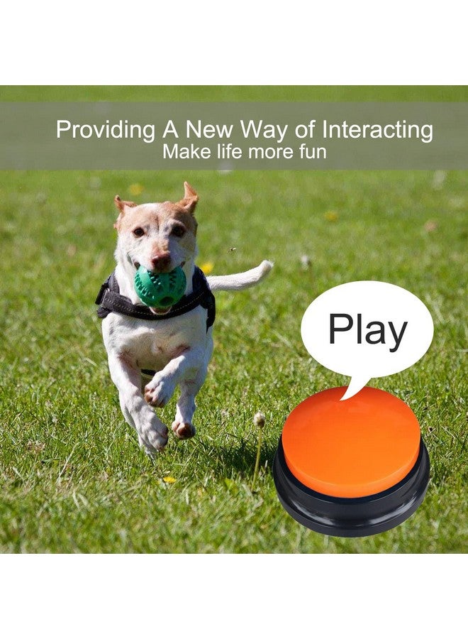 Artist Unknown 4 Color Voice Recording Button, Dog Buttons for Communication Pet Training Buzzer, 30 Second Record & Playback, Funny Gift for Study Office Home - 4 Color Packs - Image 4