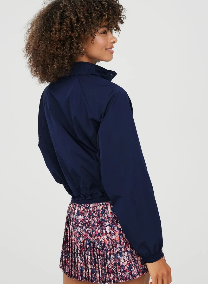 Aerie Button Zip Detail Jacket