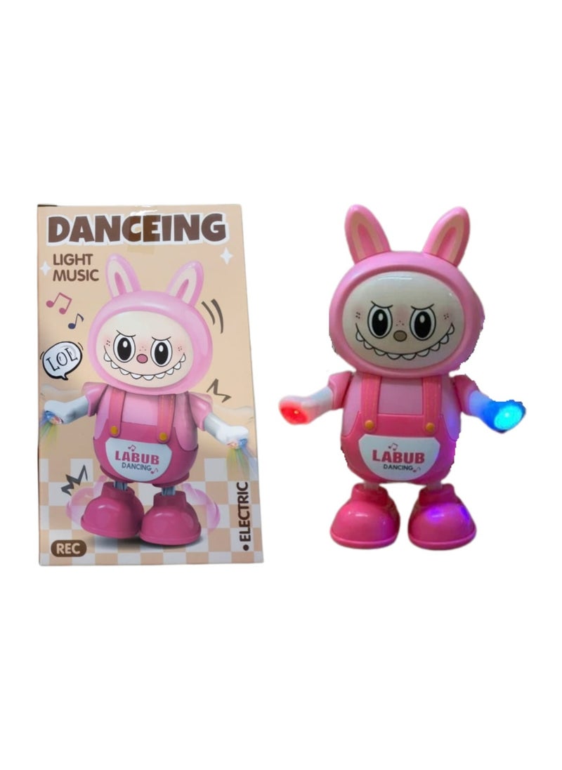 Dancing Labubu Toy Interactive Musical Dancing Toy for Kids, LED Lights & Fun Sound Effects, Best Gift for Boys & Girls, Battery Operated Toy for Toddlers, Educational and Entertaining  - Image 3