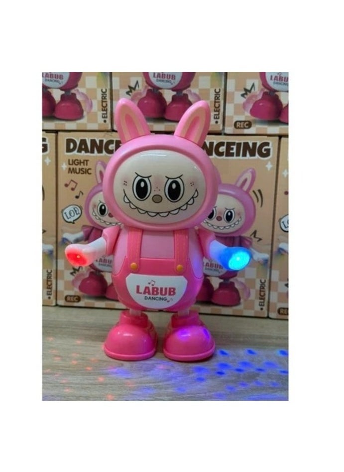 Dancing Labubu Toy Interactive Musical Dancing Toy for Kids, LED Lights & Fun Sound Effects, Best Gift for Boys & Girls, Battery Operated Toy for Toddlers, Educational and Entertaining  - Image 2