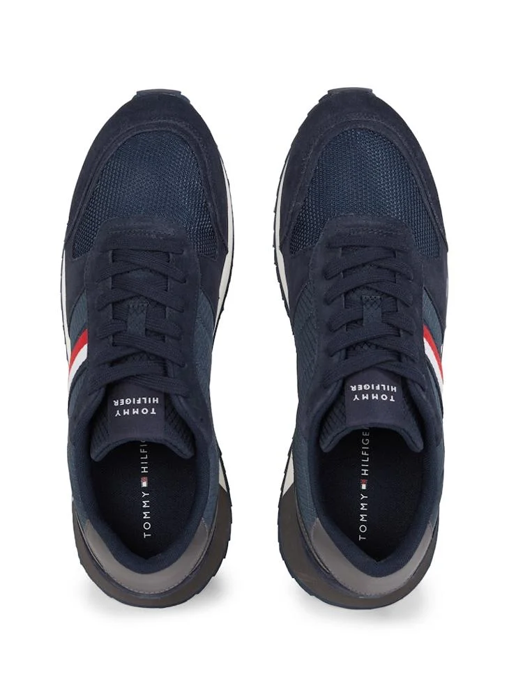 تومي هيلفيغر Casual Lase Up Low - Top Sneakers