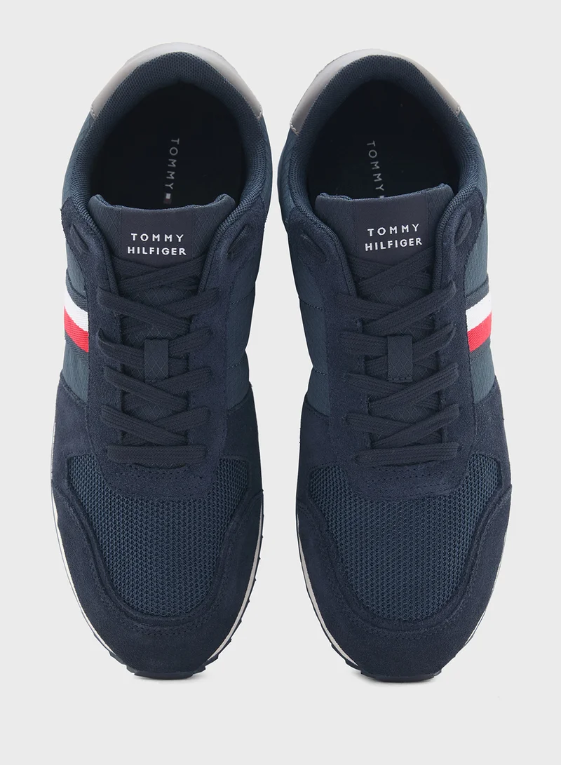 تومي هيلفيغر Casual Lase Up Low - Top Sneakers