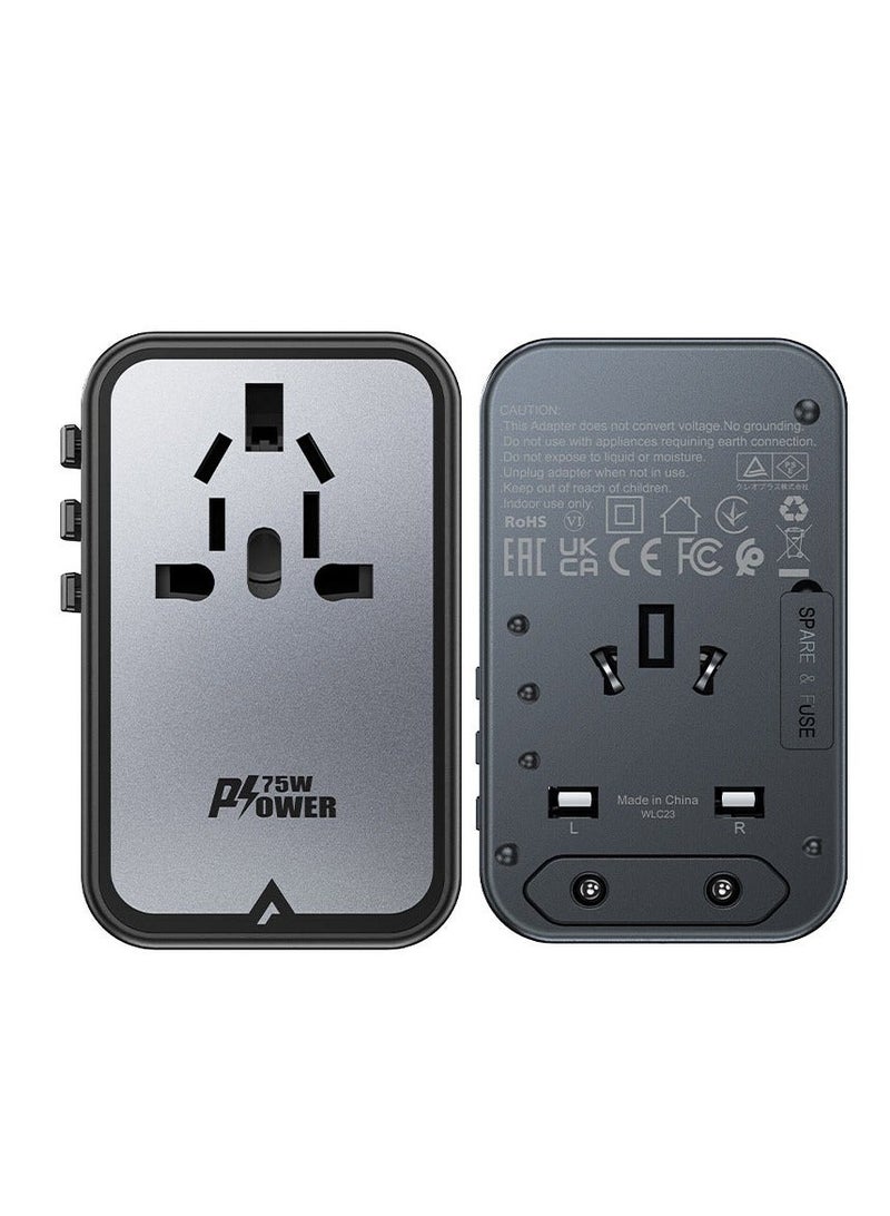 ACEFAST Charging Adapter Z1 - 2300W + PD75W GaN 3x USB-C + 2x USB-A - Image 4