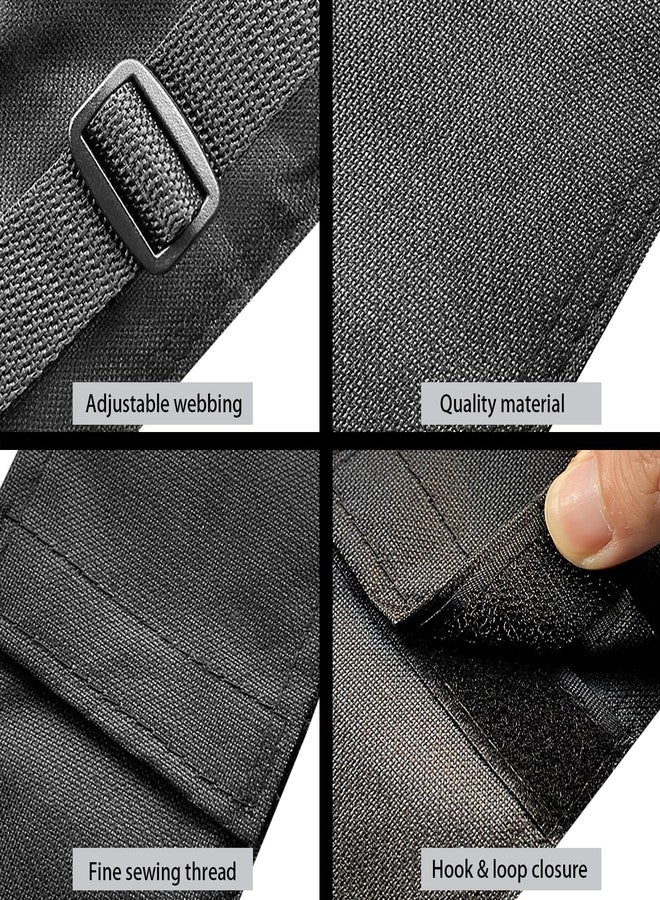 SYIGICE Billiard Pool Cue Case, Black Soft Pool Stick Storage, 32” Carrying Bag for 1/2 Billiard Cue Stick (1PCS) - Image 5
