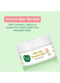 Mother Sparsh Ayurvedic Baby Massage Oil 18 Herbal Extracts And Oilslajjalu Tagar Almond & Avo + After Bite Turmeric Balm (Combo)  - Image 4