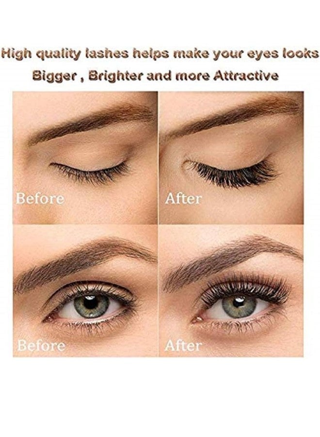 KISHMEHAR Combo Of Eyelash/Eyelashes With Glue (Set Of 3 Pairs) - Image 5