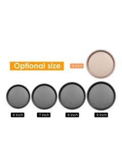 NIBEMINENT Nonstick Round Pizza Pan Black 15 x 1.7 15cm  - Image 3