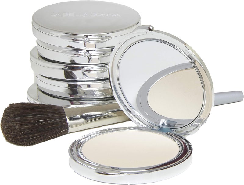 La Bella Donna Compressed Mineral Foundation in Nicoletta - 10g - Image 4
