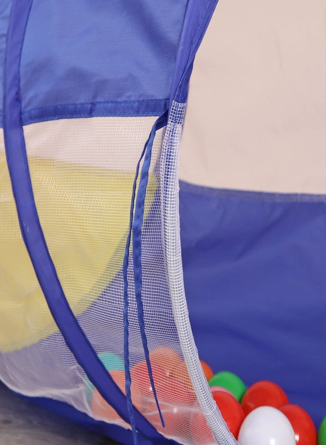 LimitlessFunN Crawling Kids Play Tunnel [ Pop Up Portable Rainbow Tunnel ] for Children, Toddlers, Boys & Girls, Pet, Dogs & Cats, Indoor & Outdoor Toys (Red, Yellow, Blue with mesh) - Image 4