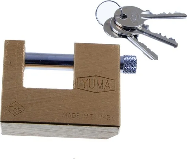 يوما Sliding Shaft Padlock 80 mm