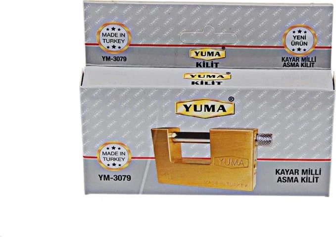 يوما Sliding Shaft Padlock 80 mm