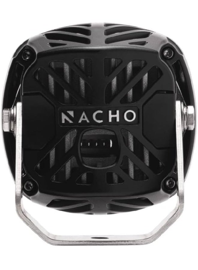 NACHO NACHO Quatro Spot Flood Combo Beam Off Road LED Light. 4 Inch 60w Round Lights (Set of 2)  - Image 3
