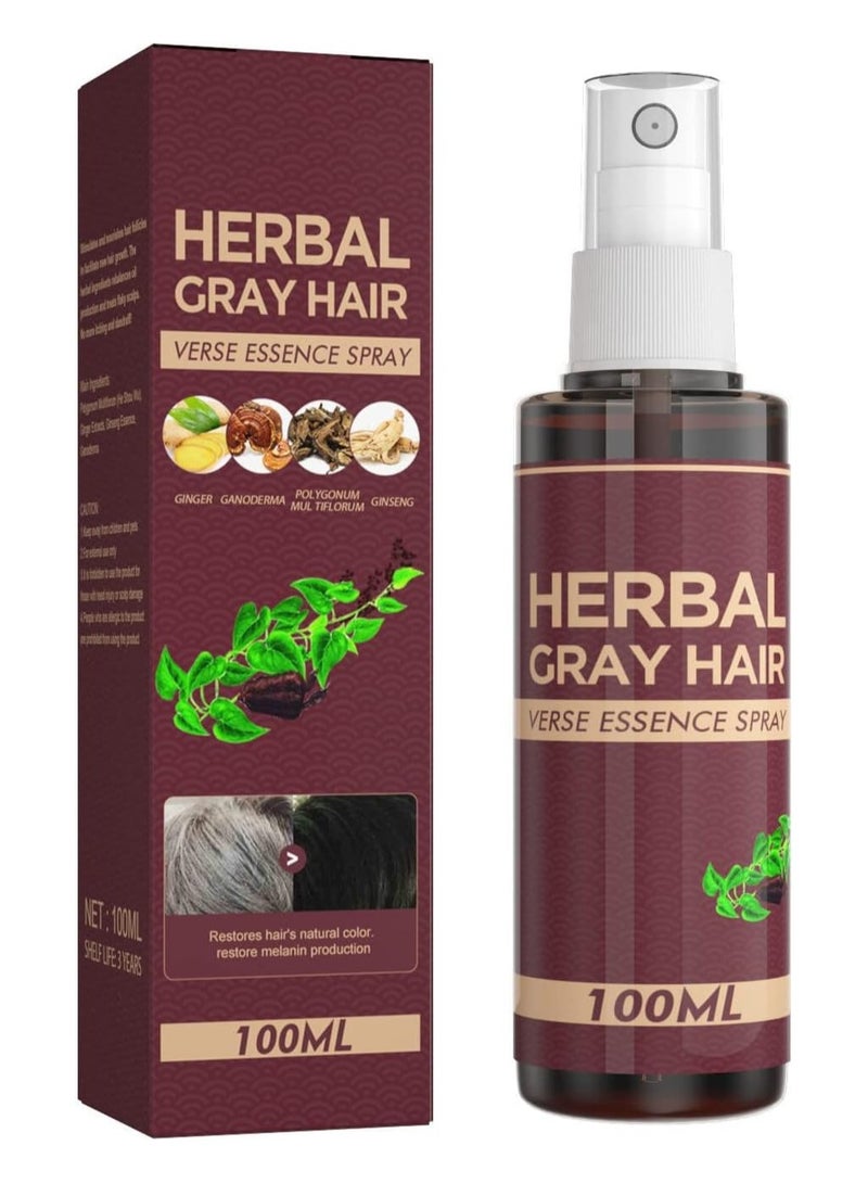Herbal Hair Darkening Conditioner, Polygonum Natural and Organic Nourishing Hair Conditioner 1PCS - Image 3