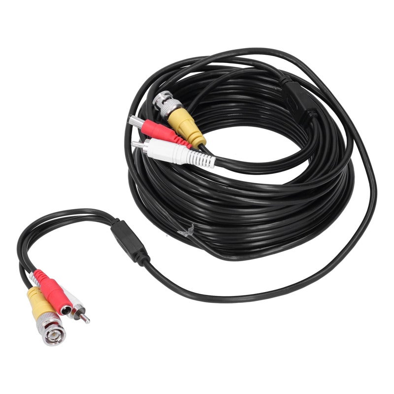 Portable Security Camera Cable 30 Meters Anti-Interference 3-In-1 Cable - Stable Performance Copper Core Cable for DVR Surveillance Systems - Image 4