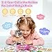 HOMESTEC Toddlers Bilingual Spanish English Talking Flash Cards with 288 Sight Words Speech Therapy Toys for 1 2 3 4 5 6 Years Old Boys and Girls Learning Educational Kids Gifts Pink - Image 4