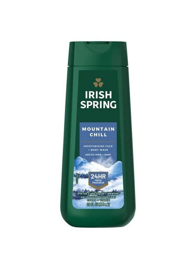Irish Spring Mountain Chill Body Wash For Men 20 Oz 591 Ml (Product Of Usa)  - Image 2