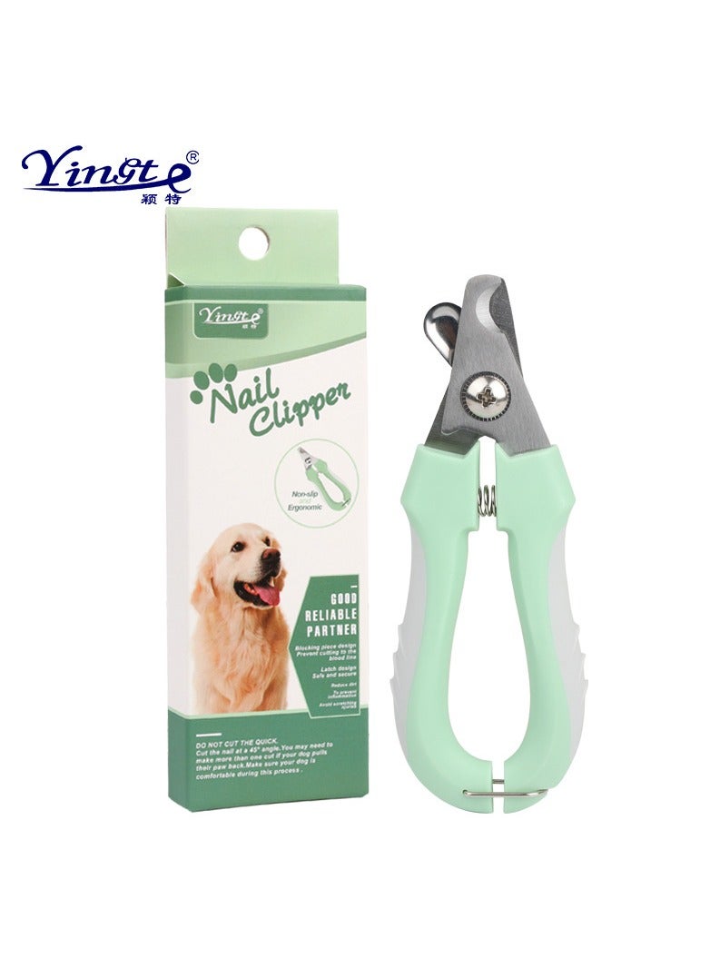 yingte Pet Grooming Brush And Nail Clipper 2 In 1 Self Cleaning Grooming Tool For All Kinds Of Pets Including Dogs And Cats - Image 2