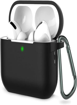 Coffea for Airpods Pro 2nd Generation Case Cover, Soft Silicone Shock-Absorbing Protective Case with Keychain for New Apple Airpods Pro 2 Case 2022 [Front LED Visible] - Black - pzsku/Z00E46A9405CA552896F9Z/45/_/1715625555/84214a3a-7860-428d-8b11-bc46dc7f3b24