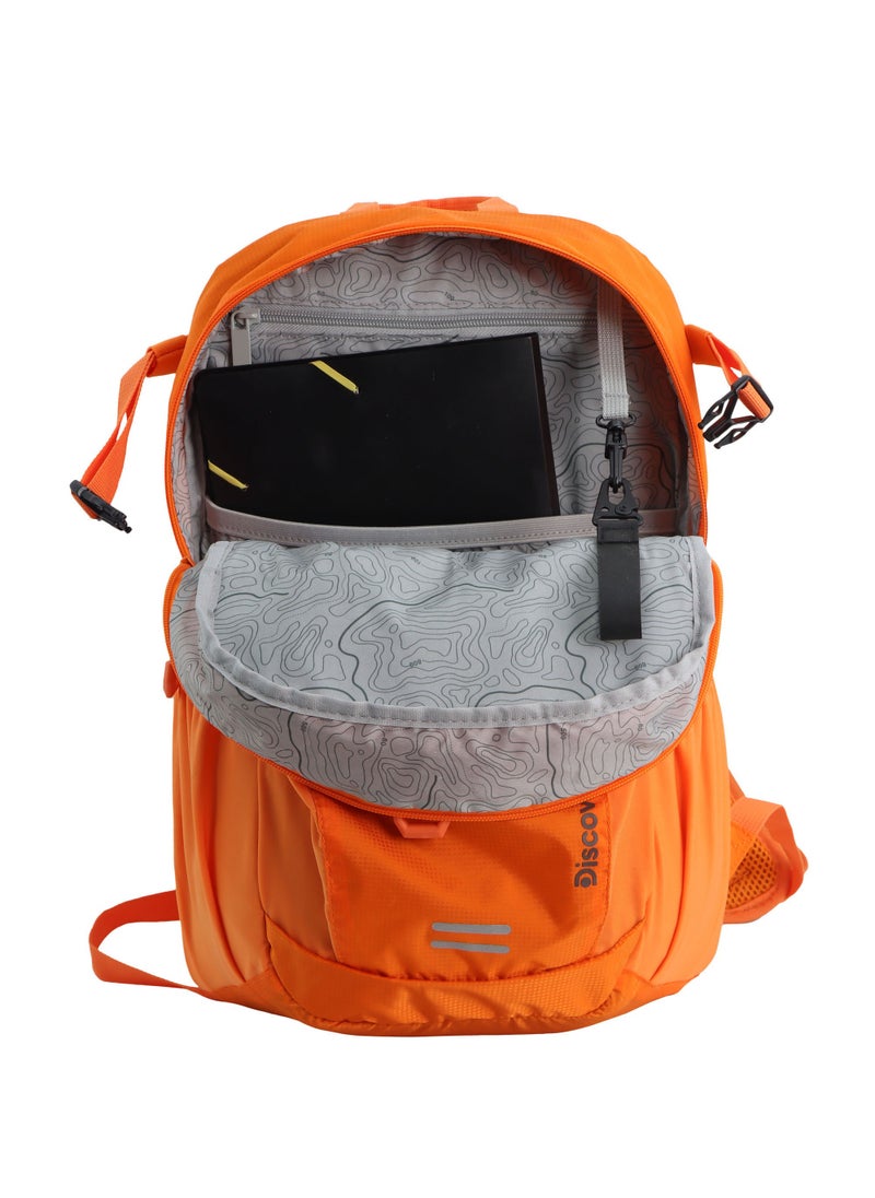 Discovery Body Spirit Nylon Ripstop 10L Outdoor Backpack Orange for Men and Women, Durable Lightweight Water Resistant Casual Daypack Bag for School University Office Travel Hiking Adventure. - pzsku/Z00E478689799EDD7CC90Z/45/_/1721995144/2dfe1c31-d4ad-4593-8512-de13b10d588c