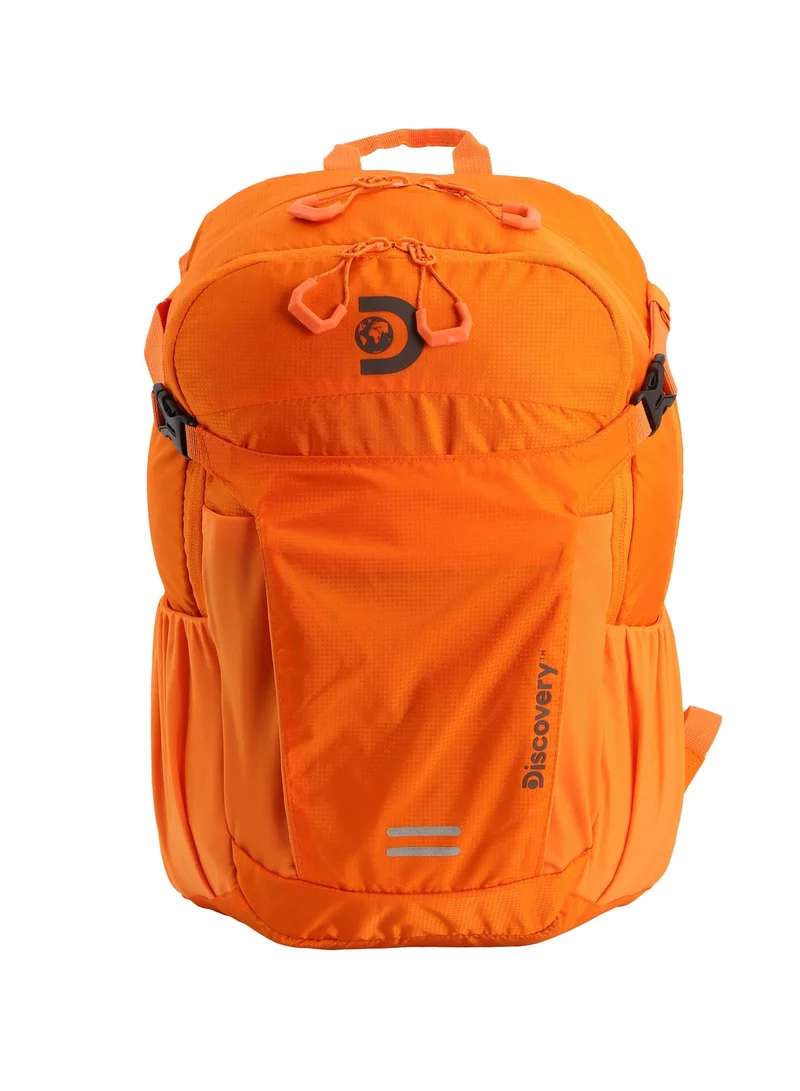 Discovery Discovery Body Spirit Nylon Ripstop 10L Outdoor Backpack Orange for Men and Women, Durable Lightweight Water Resistant Casual Daypack Bag for School University Office Travel Hiking Adventure.