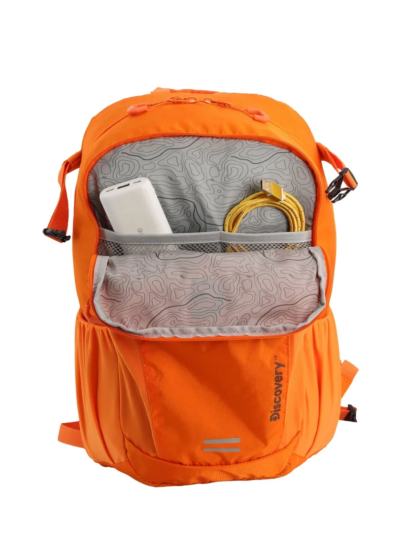 Discovery Orange Discovery Body Spirit Nylon Ripstop 10L Outdoor Backpack Orange for Men and Women, Durable Lightweight Water Resistant Casual Daypack Bag for School University Office Travel Hiking Adventure.  | Best Price UAE