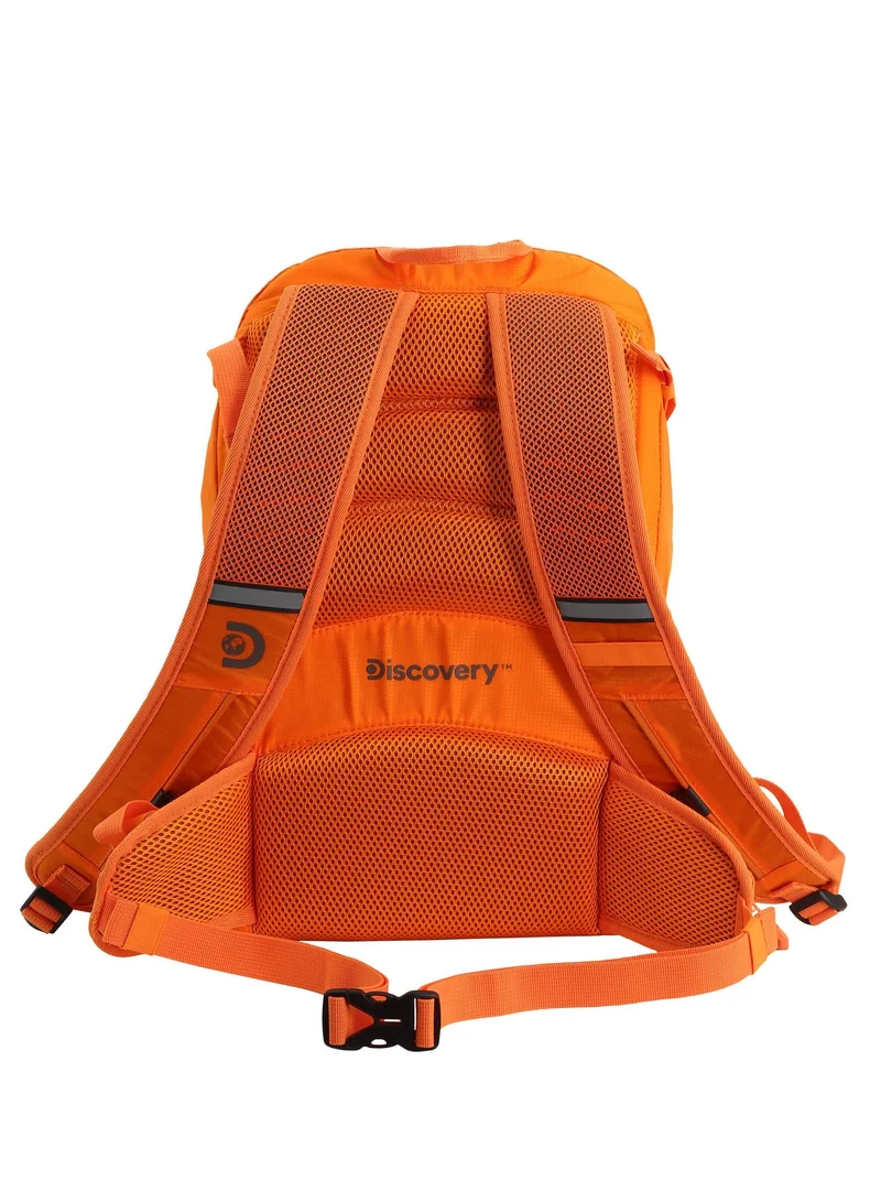 Discovery Orange Discovery Body Spirit Nylon Ripstop 10L Outdoor Backpack Orange for Men and Women, Durable Lightweight Water Resistant Casual Daypack Bag for School University Office Travel Hiking Adventure.  | Best Price UAE