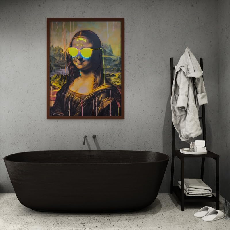 Art Decor Mona Lisa Neon Pop Art Wall Decor - Image 2