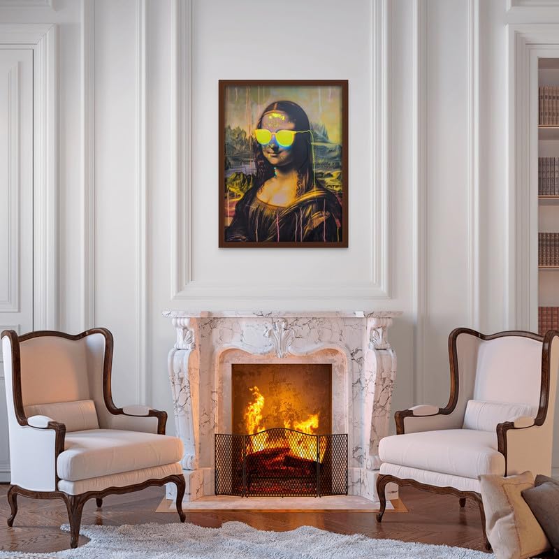 Art Decor Mona Lisa Neon Pop Art Wall Decor - Image 3