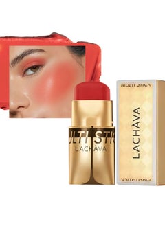 LACHAVA Multi Stick Blush for Eyeshadow and Lipstick Eyeshadow Lipstick and Face Blusher Cream 3 in 1 Non Sticky Moisturizing Hydrating Smooth Face Blush Makeup Lipstick 8G 03  - Image 1