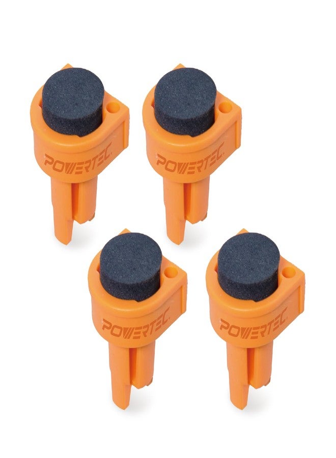 POWERTEC 4PCs Bench Dogs for 3/4" Dog Hole, Bench Dog w/EVA Insert, Woodworking Tool for Work Bench, MFT Table, Portable Workbench w/Dog Holes, Tools for Woodworking & DIY Projects (71188) - Image 1